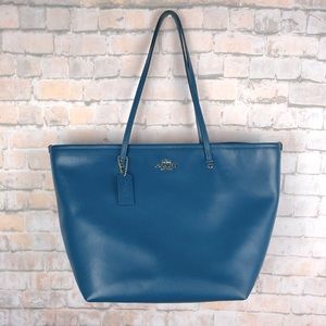 Coach Signature Large Taxi Tote